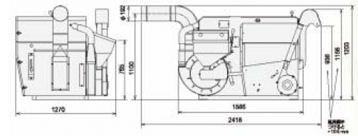 diagram of the contruction and physical layout of the impellar huskars